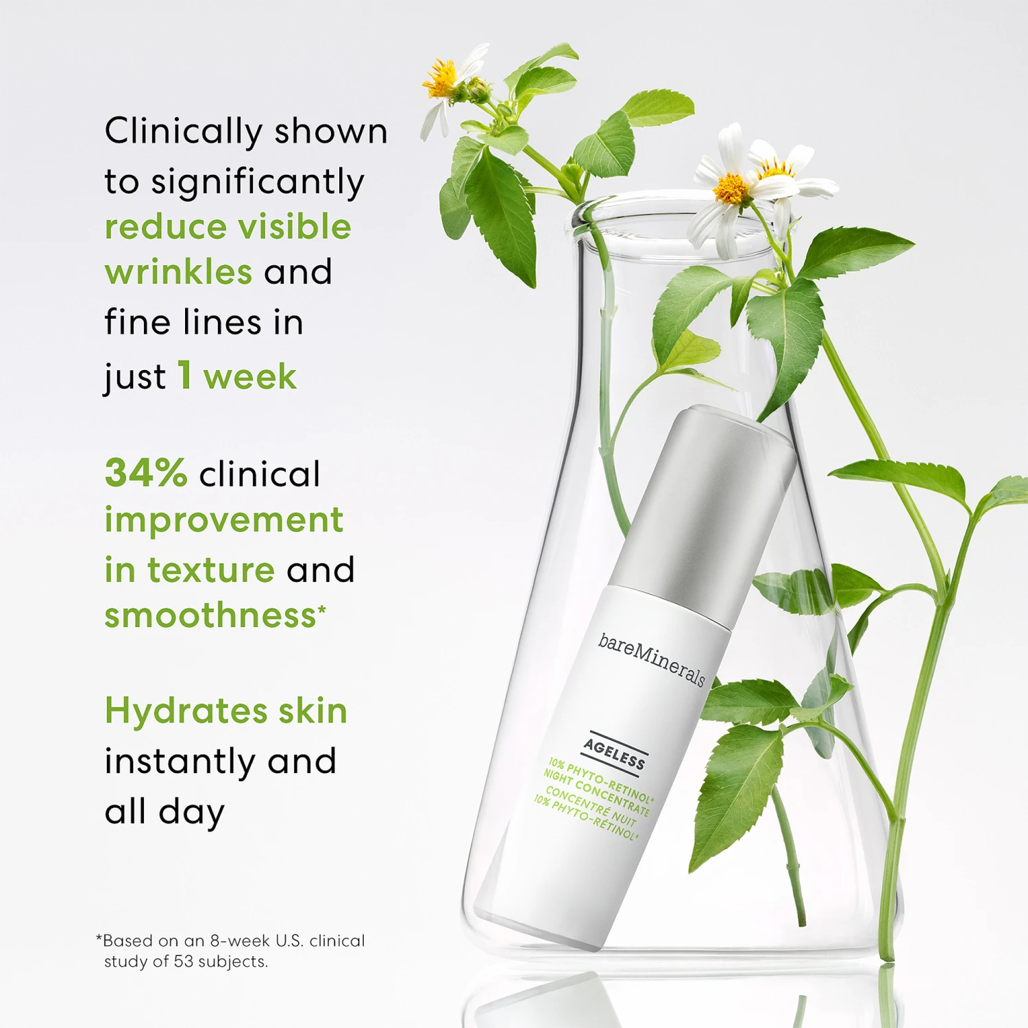 Bareminerals Ageless 10% Phyto-Retinol Night Concentrate 4 Bareminerals Ageless 10% Phyto-Retinol Night Concentrate - Image 4