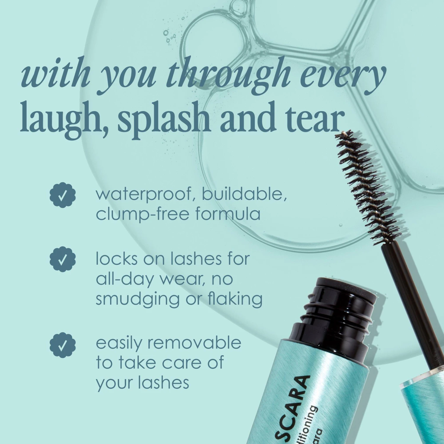 GrandeMASCARA Waterproof Conditioning Peptide Mascara 3 GrandeMASCARA Waterproof Conditioning Peptide Mascara - Image 3