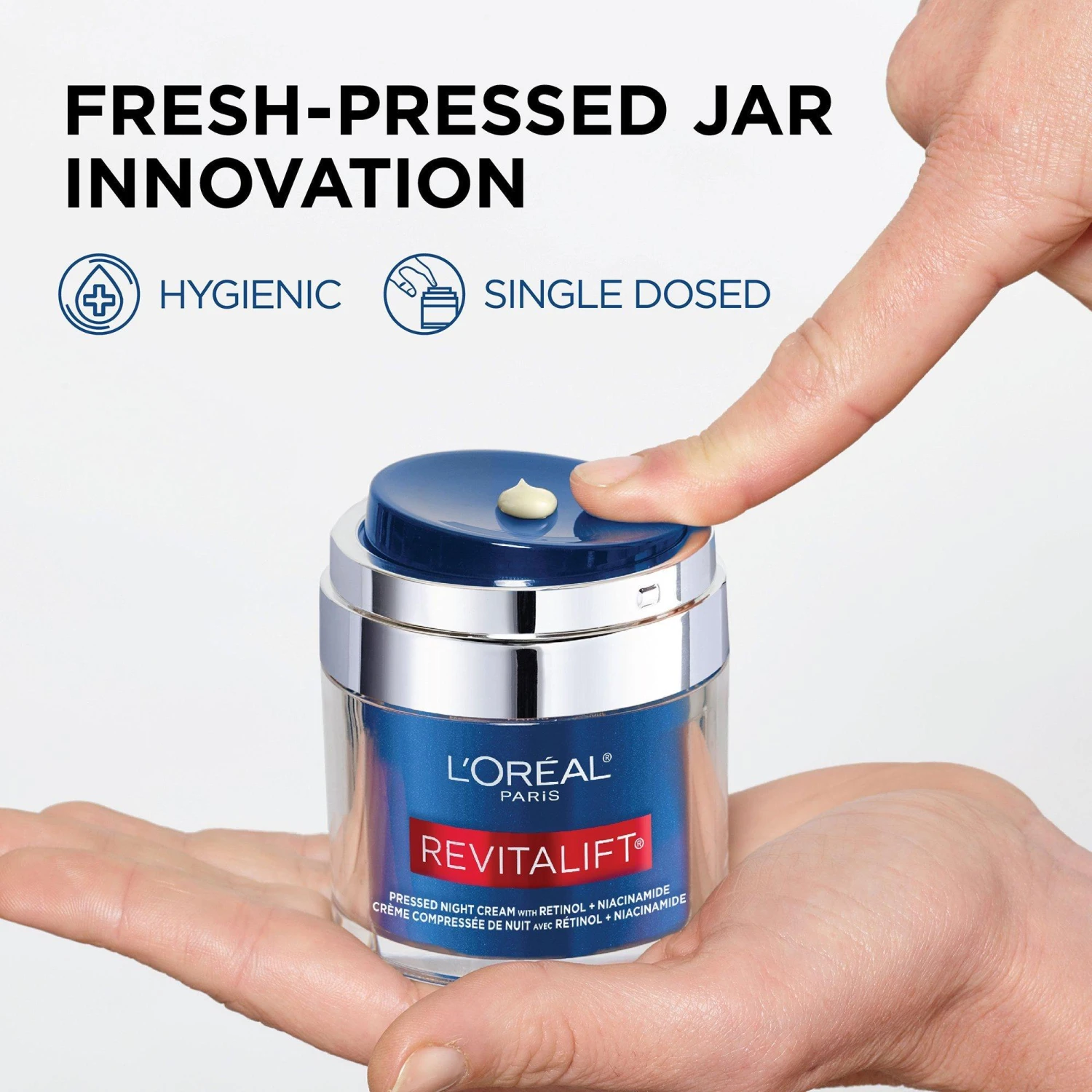 L'Oreal Revitalift Pressed Night Moisturizer With Retinol 2 L'Oreal Revitalift Pressed Night Moisturizer With Retinol - Image 2