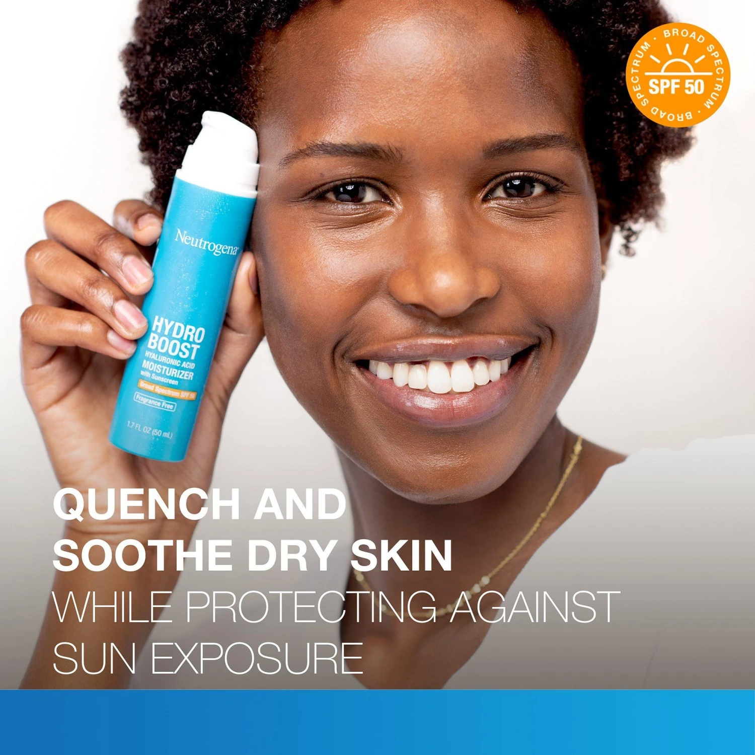 Neutrogena Hydro Boost Hyaluronic Acid Moisturizer SPF 50 2 Neutrogena Hydro Boost Hyaluronic Acid Moisturizer SPF 50 - Image 2