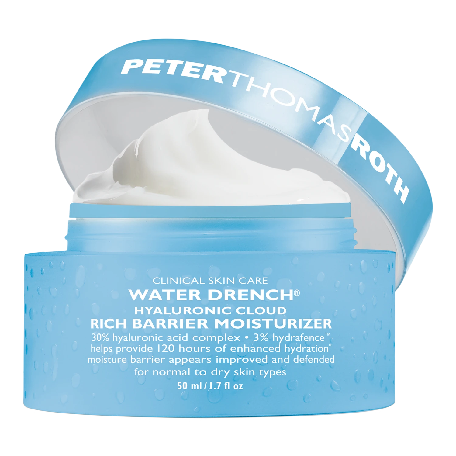 Peter Thomas Roth Water Drench Hyaluronic Cloud Rich Barrier Moisturizer 8 Peter Thomas Roth Water Drench Hyaluronic Cloud Rich Barrier Moisturizer - Image 8