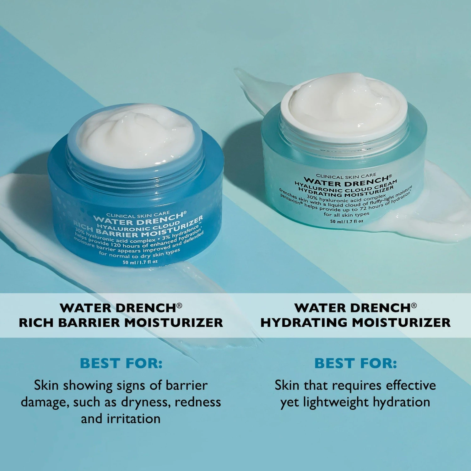 Peter Thomas Roth Water Drench Hyaluronic Cloud Rich Barrier Moisturizer 4 Peter Thomas Roth Water Drench Hyaluronic Cloud Rich Barrier Moisturizer - Image 4