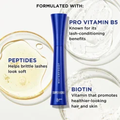 IT Cosmetics Superhero Volumizing Waterproof Mascara 9 IT Cosmetics Superhero Volumizing Waterproof Mascara -Clinique || Lancome || L'Oreal Sales Shop 2606740 alt05