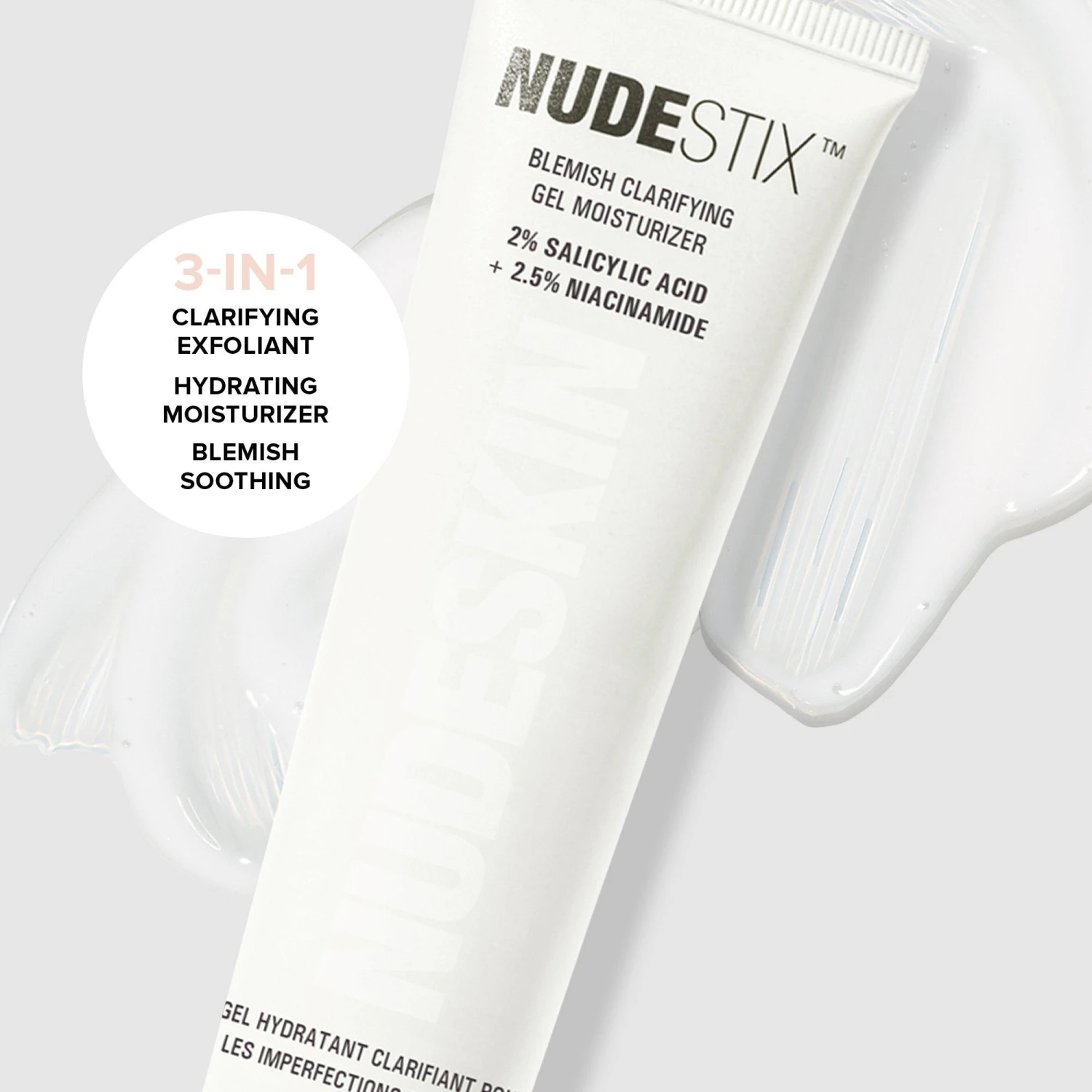 Nudestix Nudeskin Blemish Clarifying Gel Moisturizer 1 Nudestix Nudeskin Blemish Clarifying Gel Moisturizer