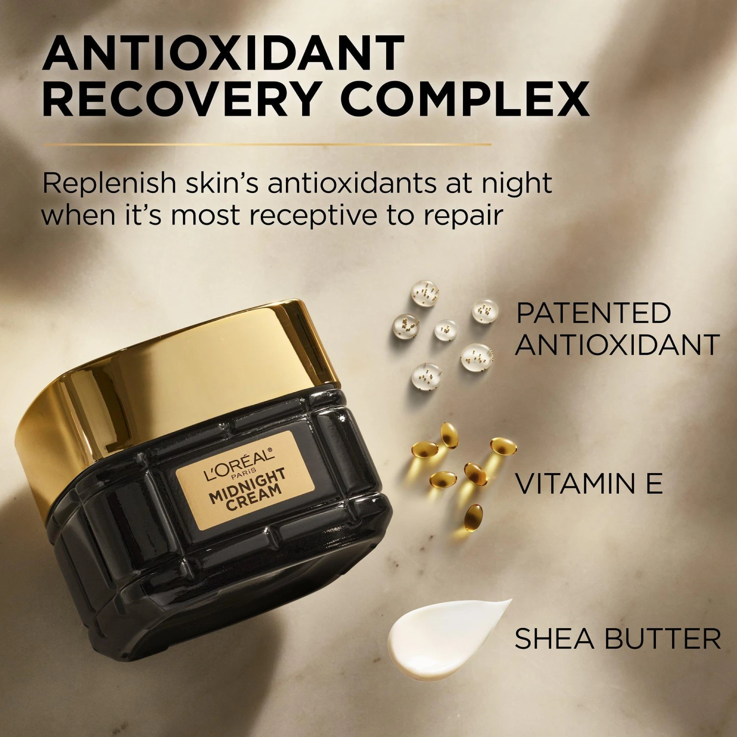 L'Oreal Age Perfect Cell Renewal Midnight Cream, Antioxidants 2 L'Oreal Age Perfect Cell Renewal Midnight Cream, Antioxidants - Image 2