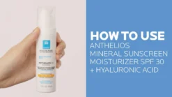 LA ROCHE-POSAY Anthelios Mineral SPF 30 Face Moisturizer With Hyaluronic Acid